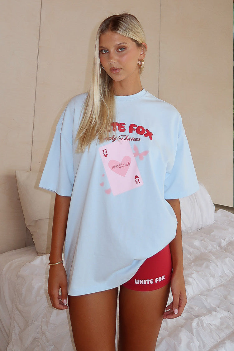 Lucky Thirteen Charise Booty Shorts Red