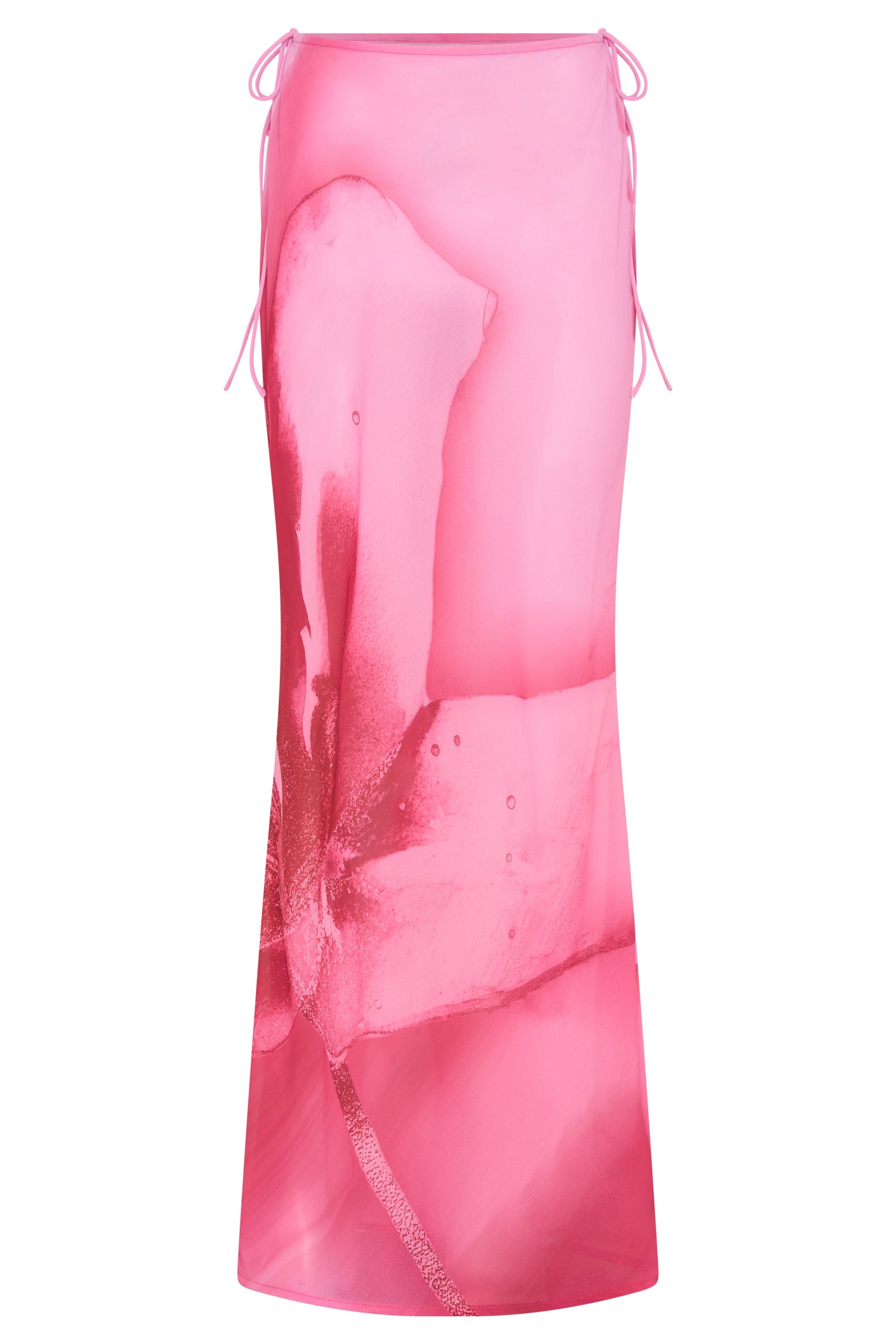Luminous Maxi Skirt Blush Bloom