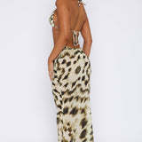 Luminous Maxi Skirt Gilded Touch