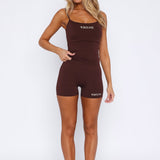 Maybe We Can Try Bike Shorts Chocolate