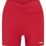 Radiate High Waisted Shorts Cherry Red