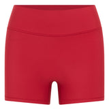 Shift Mid Rise Shorts 3.5" Cherry Red