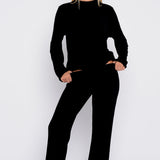 Slow Life Pyjama Pants Black