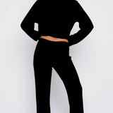 Slow Life Pyjama Pants Black