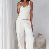 Take A Stance Pants Off White