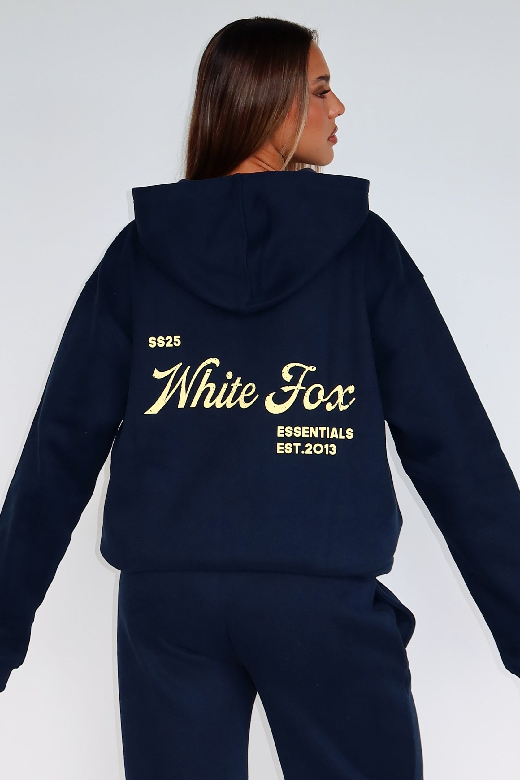 The Good Life Wide Leg Sweatpants Navy