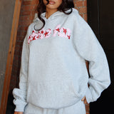 From The Archives Jaxx Oversized Hoodie Dark Grey Marle