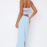 Call Me Up Maxi Dress Blue
