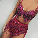 Women Belly Dance Hip Tutu Skirts