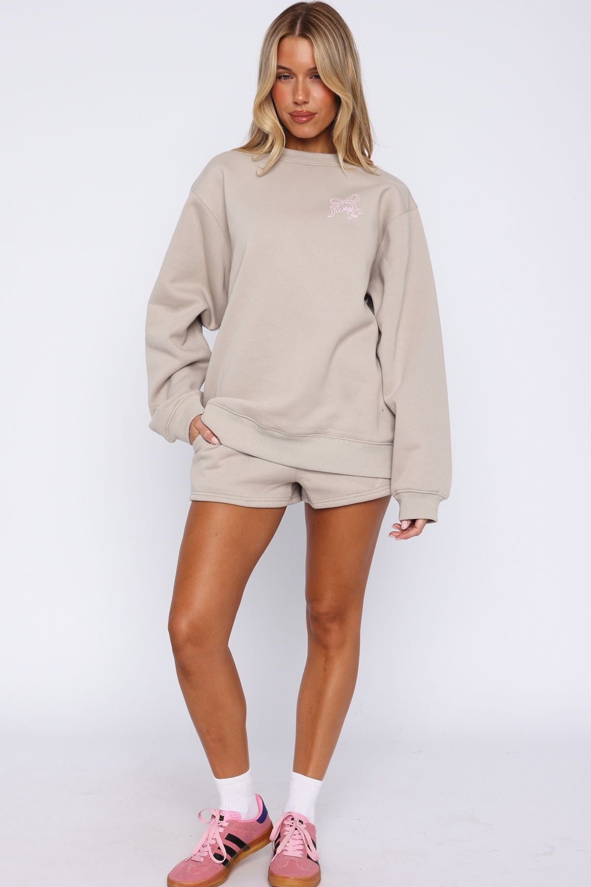 Love You Forever Lounge Shorts Moon